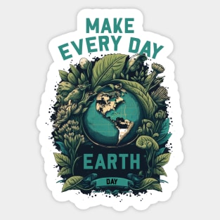 Make Every day is Earth Day Sticker